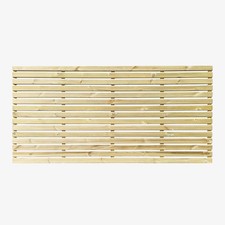 Single Slatted Fence Panel