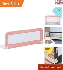 Adjustable Pink Bed Guard for