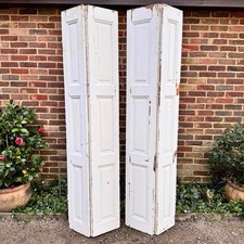Antique Pine Window Shutters
