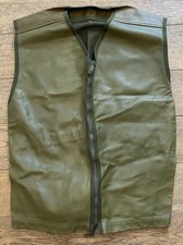 Vintage British Army Royal Engineers Leather Jerkin/Waistcoat