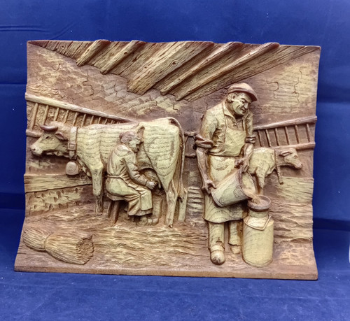 Wood effect - wood/wood, carved