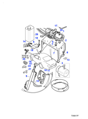 Jaguar cable body closures - cable, &