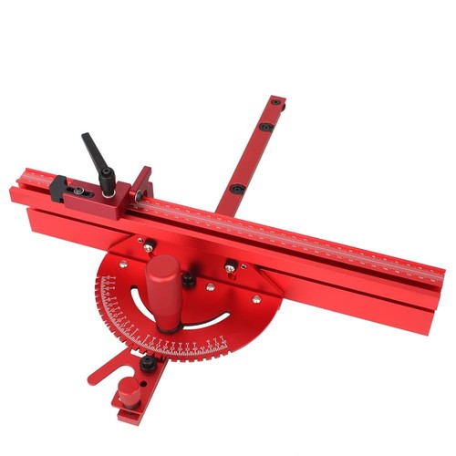 Aluminum miter gauge for - aluminum, table
