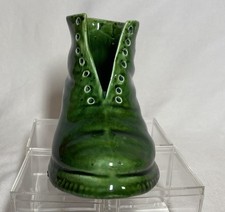 Antique Green Ceramic Majolica