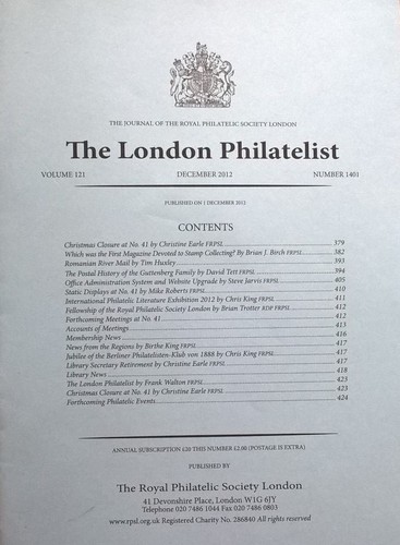 Postal history the - of,
