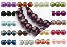 Pearl Beads Glass Round Buy