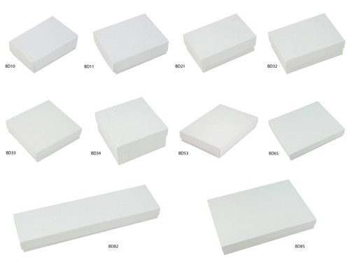 White gloss cardboard - gloss, cheap