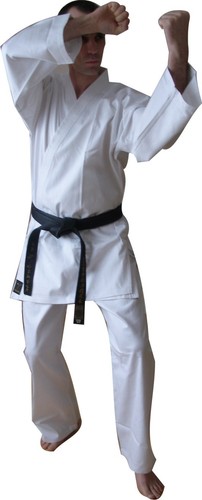 White karate suits - suits,