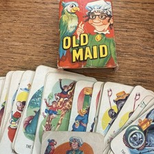 Vintage Old Maid Card Game