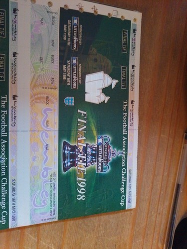 Specimen ticket cup final - fa,