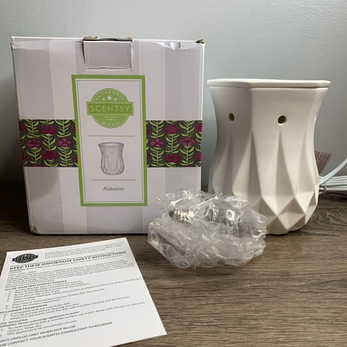 Scentsy alabaster white - scentsy, wax