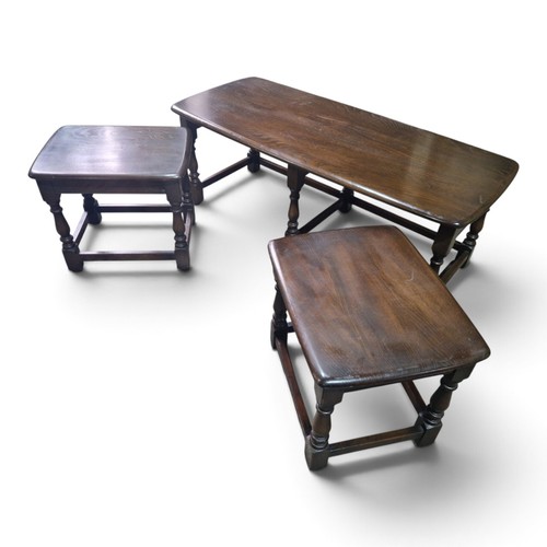 Ercol coffee table - nest, 3