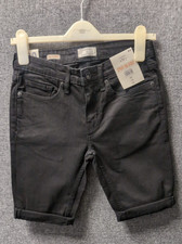 Topman Spray On Short Black W30 RRP £28 LN152 CC 03