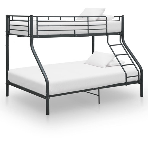 Bunk bed metal - bed, black