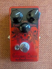 Earthquaker Crimson Drive Sparkle Red Discontinued Boxed Excellent Condition
