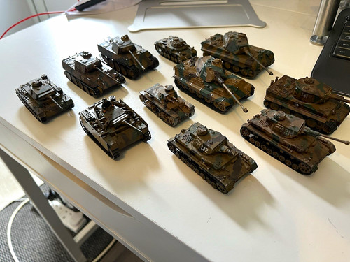 Vintage german wwii - german, tank