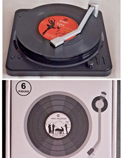 Vinyl Record Plastic Drink