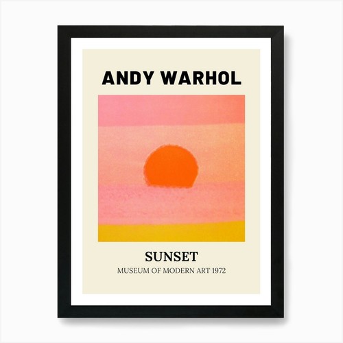 Sunset andy warhol art - sunset,
