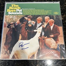 Beach Boys Pet Sounds Vinyl LP SIGNED by Brian Wilson Beckett COA No Record