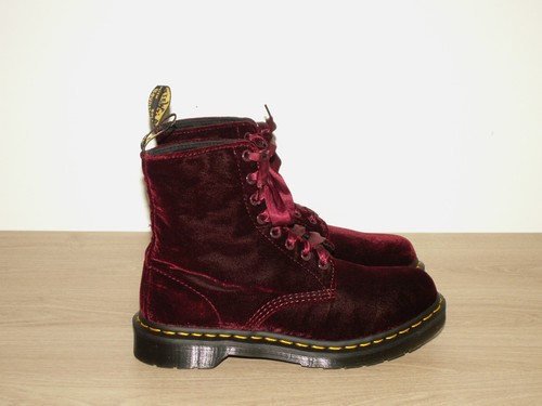 Martens 1460 pascal velvet - dr.,