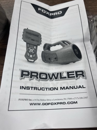Foxpro prowler digital - prowler,