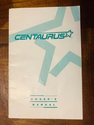 1993 centaurus conversion van - centaurus,