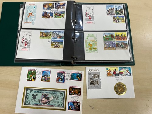 Disney first day covers - disney,