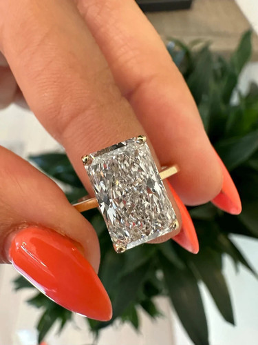 Radiant cut white - ct,