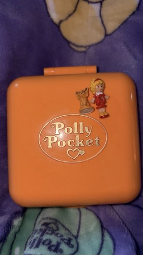 Vintage polly pocket orange - polly,