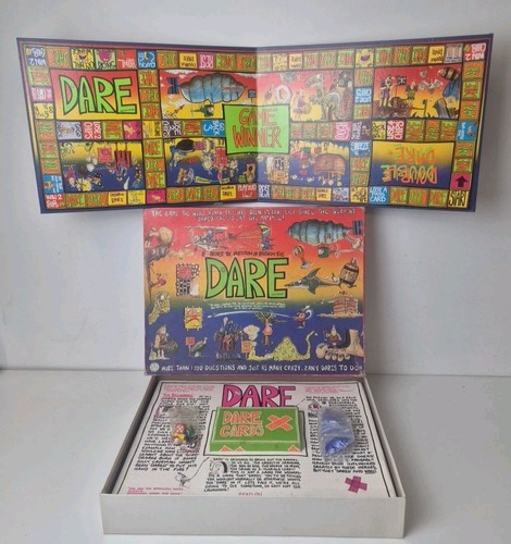 Dare board game parker - board,