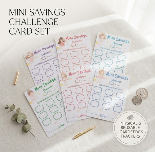 Mini savings challenge - mini,