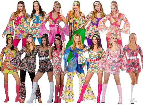Womens ladies hippie - womens,