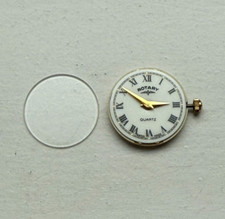 Rotary ETA 976001 976.001 Quartz Watch Movement + Dial + Hands + Crown + Stem