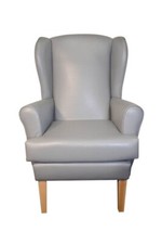 ORTHOPAEDIC / ORTHOPEDIC  HIGH SEAT CHAIR WITH WINGS BLACK BROWN CREAM GREY a