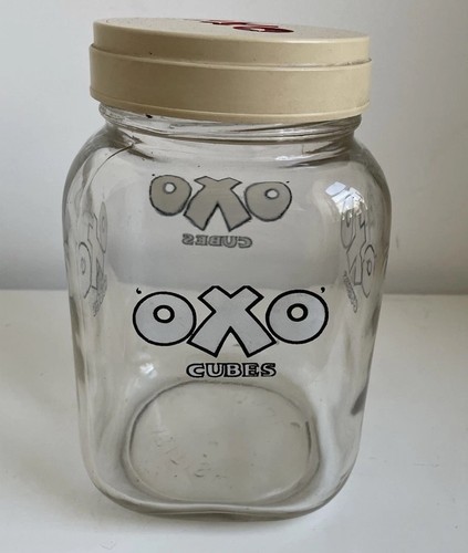 Oxo vintage glass food - glass, storage