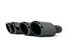 Black Exhaust Muffler Pipes