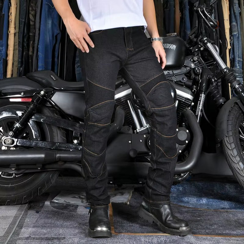 Men motorbike black riding - men,