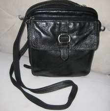Ladies cross body genuine leather handbag by Fossil