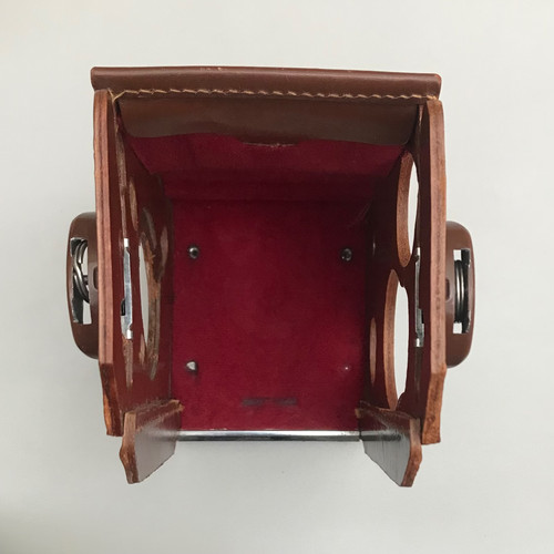 Rollieflex camera leather - -,