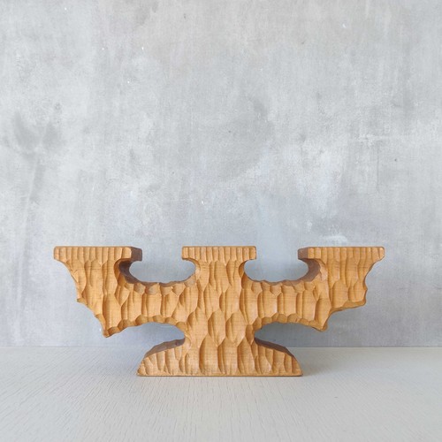 Midcentury hand carved - , folk
