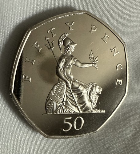 1992 50p britannia large - 50p,
