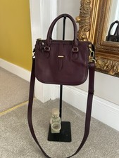 Fossil Burgundy Leather Mini