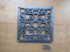 Rustic iron flat repair plate