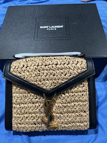 Saint laurent raffia - raffia, &