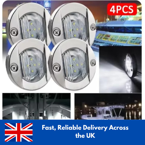 Round marine boat white - 4x,