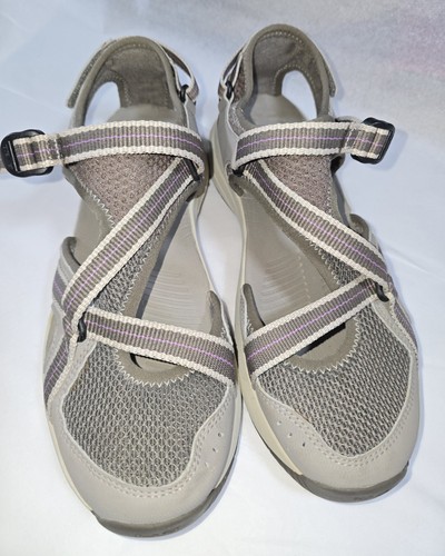 Teva shocpad womens gray - 9,