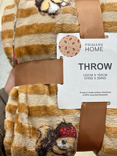 Primark home throw blanket - home,