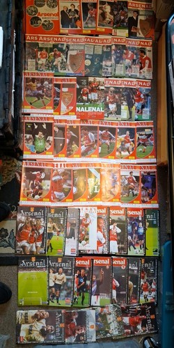 Arsenal programmes - 55,