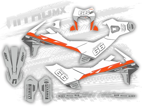 Nitromx graphics kit for - nitromx, ktm