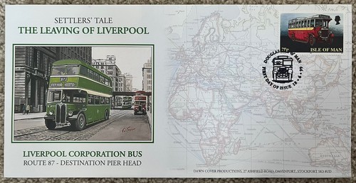 Liverpool corporation bus isle - bus,
